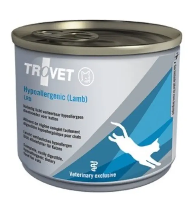 TROVET Hypoallergenic LRD with lamb - wet cat food - 200g