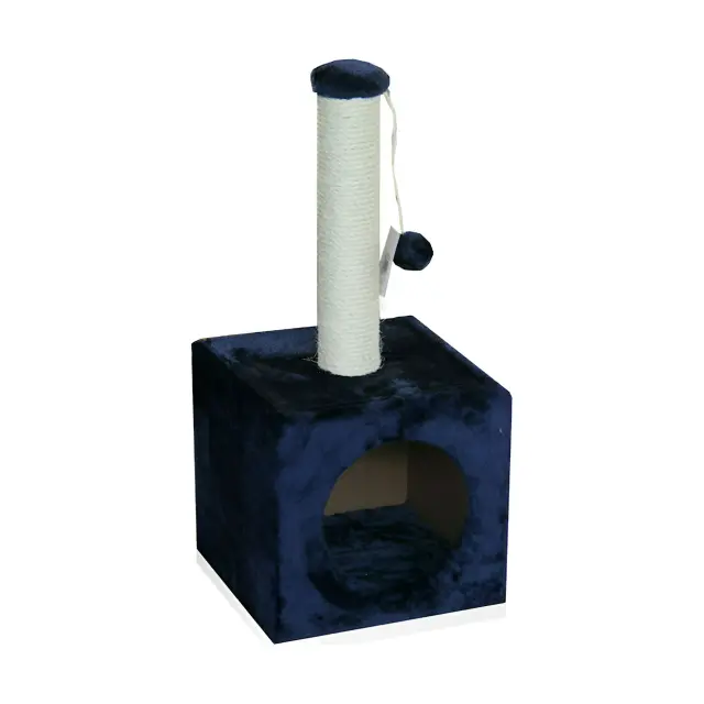 Pet Interest Tunel Cat Tree Ονυχοδρόμιο Μπλε 31x31x67cm