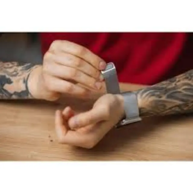 Forcell® FA03 Milanese Λουράκι για Apple Watch 44/45/46/49mm- Silver 3