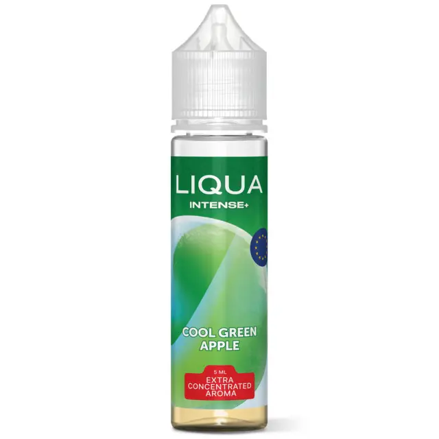 Liqua Intense Plus Cool Green Apple 5ml/60ml FS
