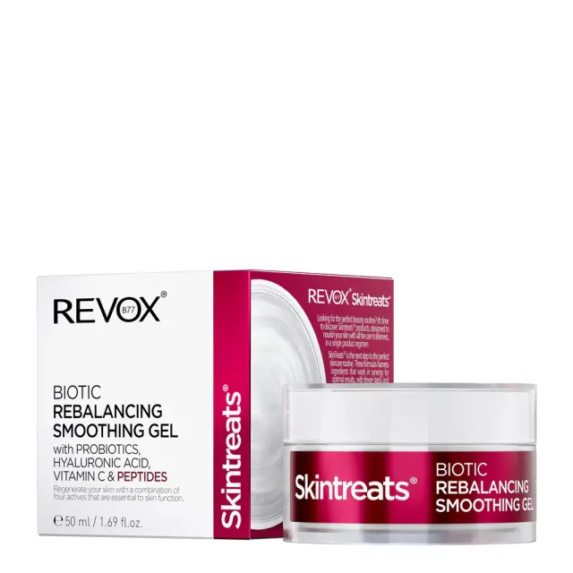 Revox Skintreats Light Gel Προσώπου για Ενυδάτωση, Ανάπλαση & Ρύθμιση Λιπαρότητας με Υαλουρονικό Οξύ & Βιταμίνη C 50ml
