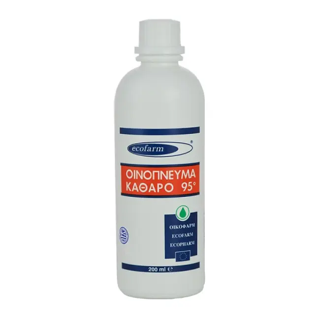 Ecofarm Καθαρό Οινόπνευμα 95°, 200ml