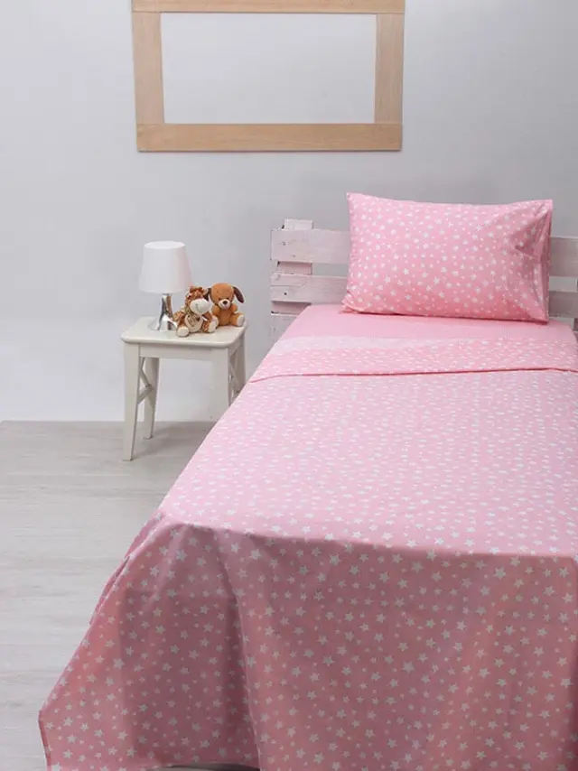 Παπλωματοθήκη Cotton Feelings 22 Pink Μονή (170x250) Sunshine