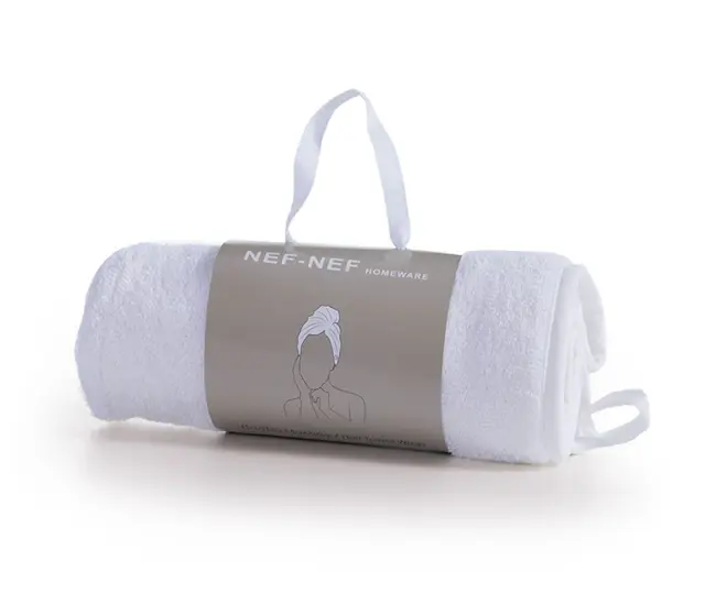 Πετσέτες Μαλλιών 61x24 Nef-Nef Homeware Sandy White