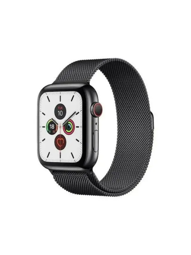Milanese Mπρασελέ Μεταλλικό Λουράκι για Apple Watch 38/40/41/42(series 10/11/12)mm- Black OEM