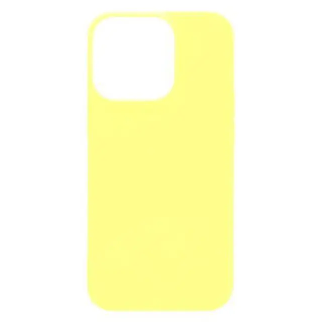 Θήκη Soft TPU inos Apple iPhone 13 Pro S-Cover Κίτρινο N56272
