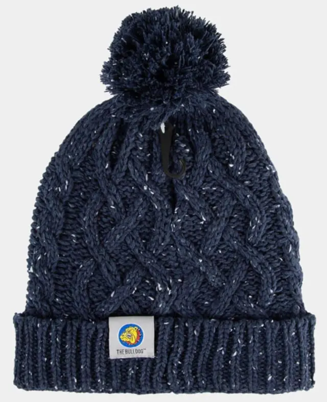 The Bulldog Amsterdam Σκούφος - Winter Beanie Mixed Grey - One size 2