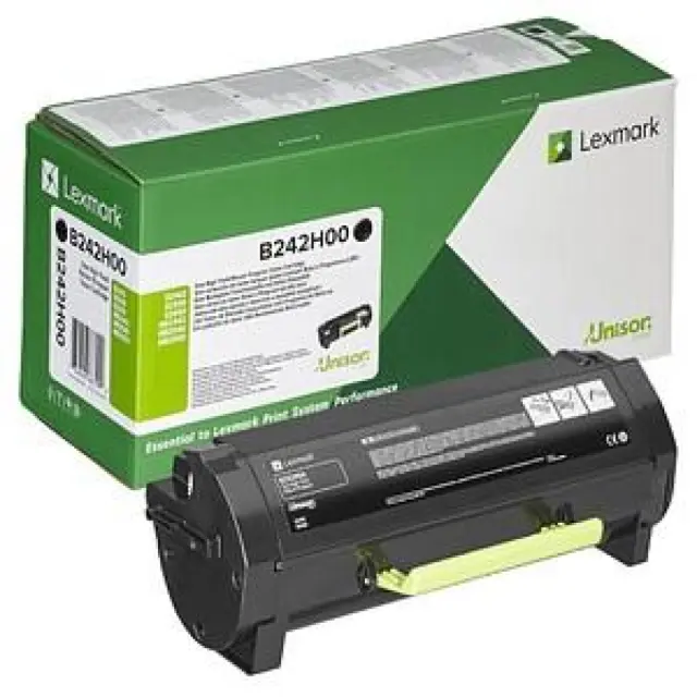 Lexmark B242H00 Γνήσιο Toner Laser Εκτυπωτή Μαύρο High Yield Return Program 6000 Σελίδων B242H00