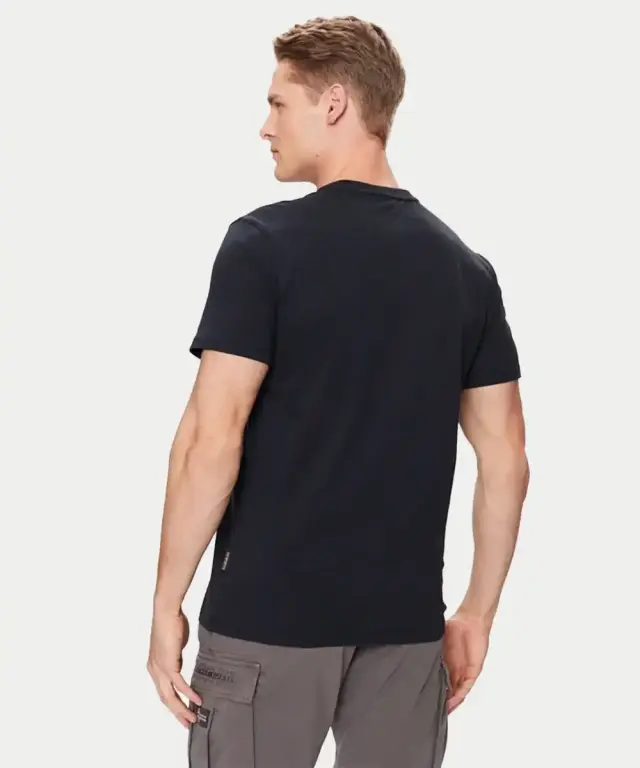 Napapijri - Ανδρικό T-shirt Salis Ss Sum Regular Fit NP0A4H8D-176 Μπλε Σκούρο - L 2