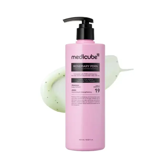 Medicube Rosemary PDRN Cooling Thickening Shampoo 400ml - Σαμπουάν με δεντρολίβανο και PDRN για πιο δυνατά μαλλιά
