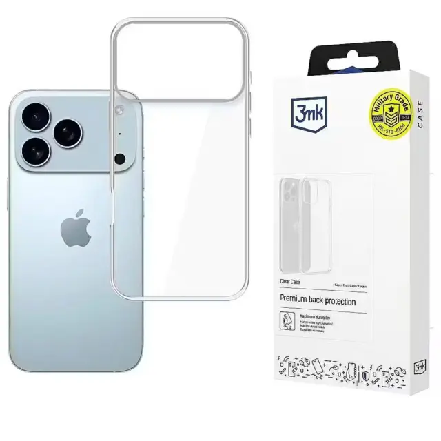 3mk® Θήκη για iPhone 17 Pro Max/18 Pro Max- Clear
