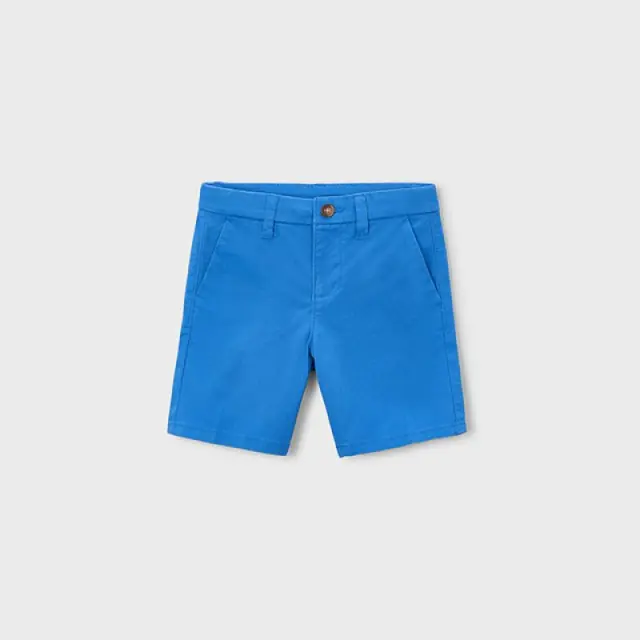 Mini 2 έως 10 ετών Βερμούδα chino καπαρντινέ μπλε