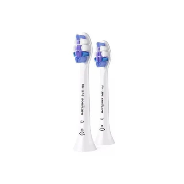 Philips Ανταλλακτικές Κεφαλές Ηλεκτρικής Οδοντόβουρτσας Sonicare S2 Sensitive 2pcs White (HX6052/87)