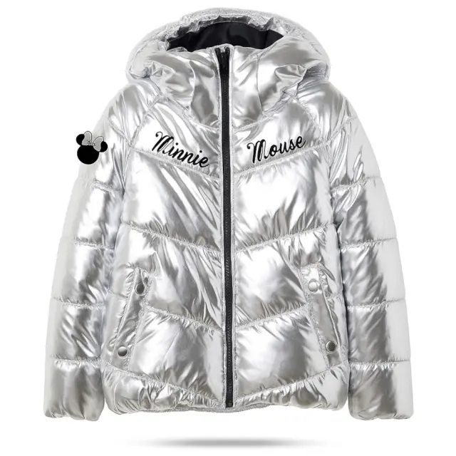 Μπουφάν με Kουκούλα Silver Minnie 8021030 - 7-8 Y (128cm)