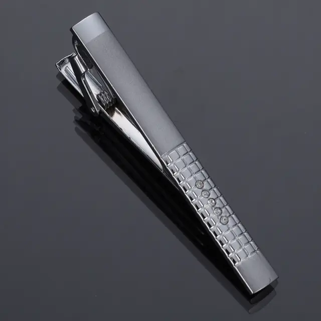 Ασημί Κλιπ Γραβάτας 6 cm – LGTC-T13/10 2