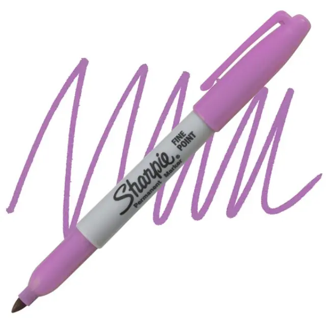 Μαρκαδόρος Sharpie Fine Permanent 0.9mm - Μούρο