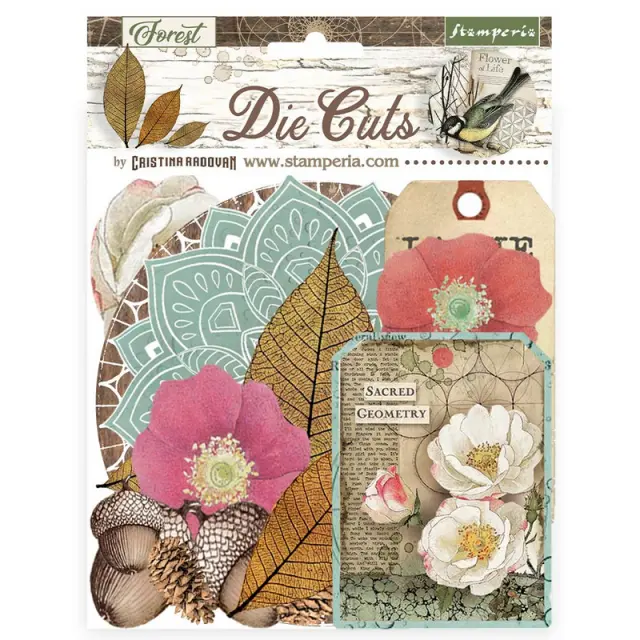 Die Cuts Stamperia, Forest