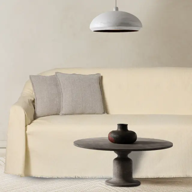 Ριχτάρι Τριθέσιο 180x300 Das Home 0316 Ivory 55% Chenille-25% Cotton-20% Polyester
