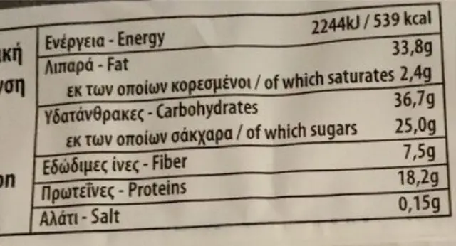 Ρούμελης Παστέλι με Φυστίκι 70 gr 2