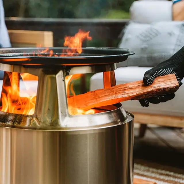 Solo Stove Bonfire Μαντεμένια Σχάρα Ψησίματος με Βάση Στήριξης 2