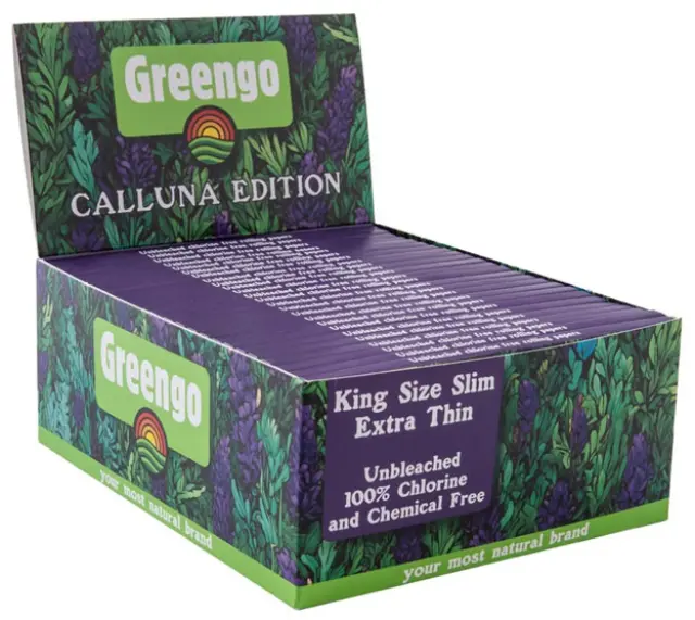 Greengo Χαρτάκια Calluna Edition - King Size Slim 33φ. 3
