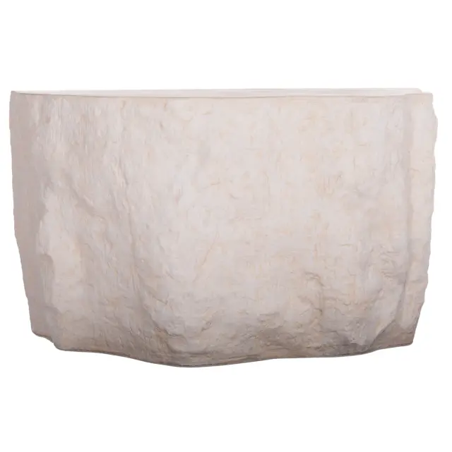 Κονσόλα βράχος Interon Fiber Cement σε λευκό--120x50x71 εκ. 3