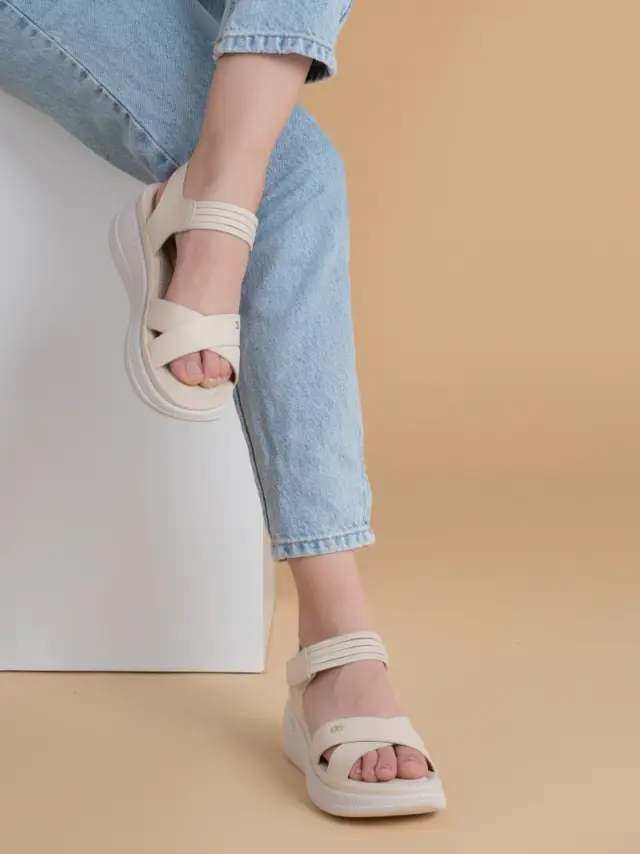 Donna Serena Πέδιλα Γυναικείο δέρμα Μπεζ DSE/305688 BEIGE 2