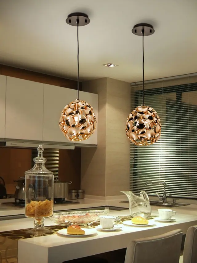 NARISA LAMP 1L Ø18 ROSE GOLD φωτιστικό μονόφωτο Ροζ χρυσό