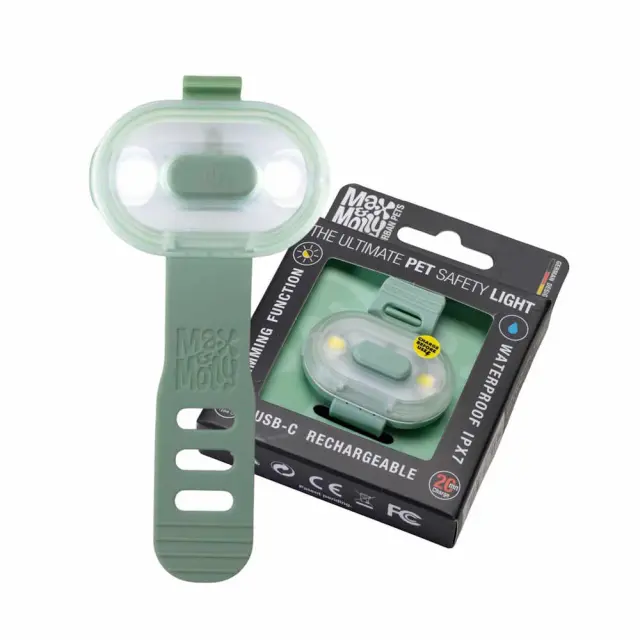 Max & Molly Matrix 2.0 Ultra LED Safety light Jade Μέντα 2