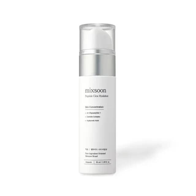 Mixsoon Peptide Cica Hyalshot Serum Προσώπου με Πεπτίδια και Υαλουρονικό Οξύ, 150ml