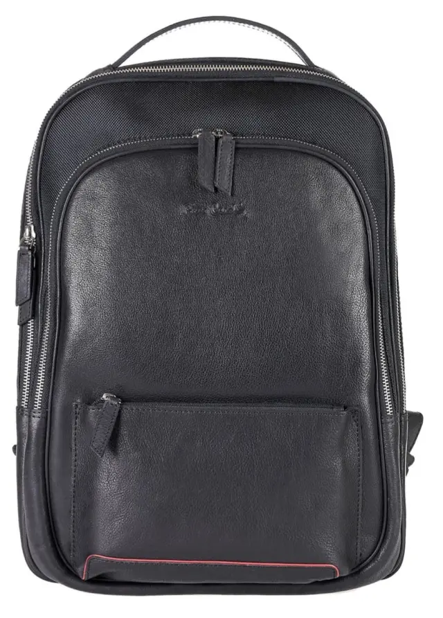Ανδρικό σακίδιο backpack Pierre Cardin, γνήσιο δέρμα, YS12 28010