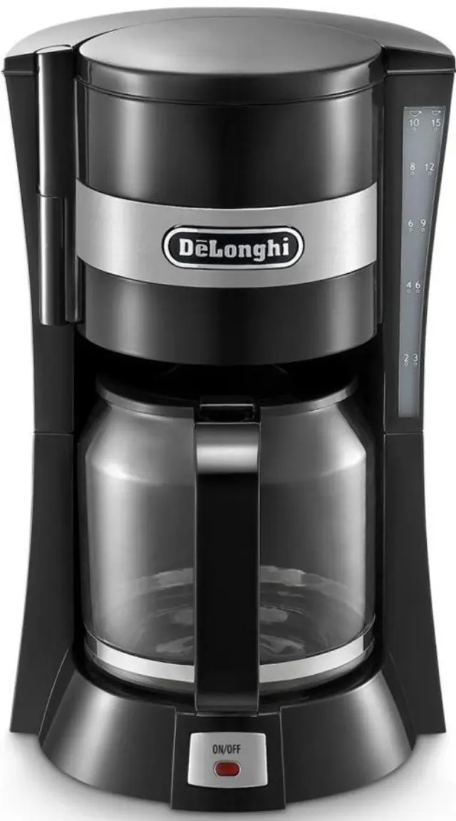 De'Longhi Καφετιέρα Φίλτρου 900W Black (ICM15210.1)