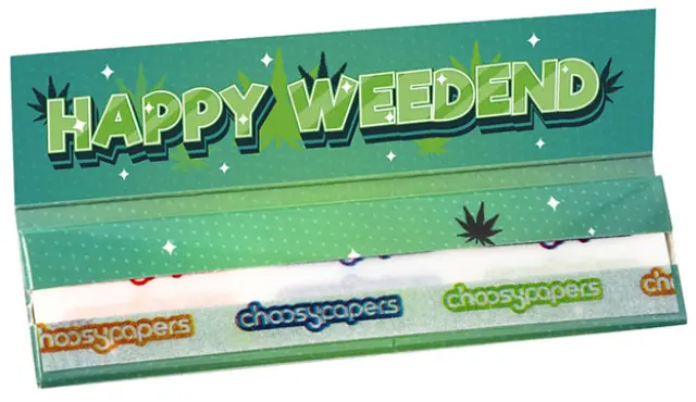 Choosypapers Χαρτάκια King Size Slim 32φ. - Happy Weekend 2
