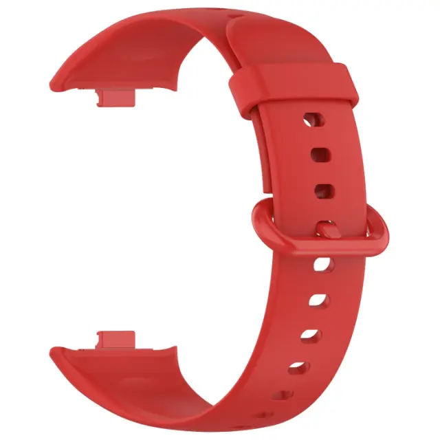 Colorful Buckle Λουράκι για Redmi Watch 4/ Redmi Watch 5 /Smart Band 8 Pro/9 Pro/10 Pro- Red OEM 3