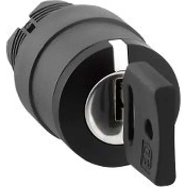 Key selector switch head Harmony XB5 3-position stay-put key 455 Ø22mm