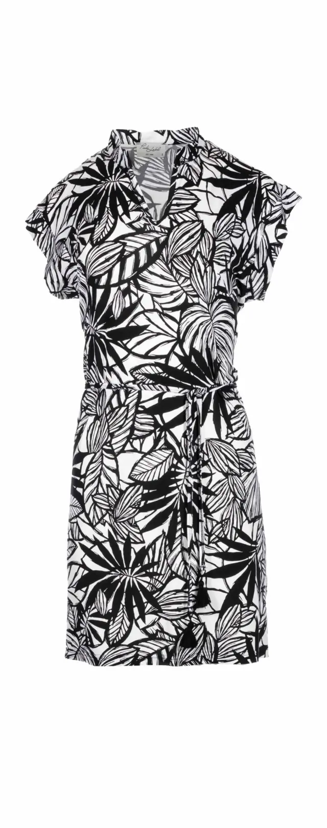 B185 - Type - BEACHWEAR BLACK FLOWER