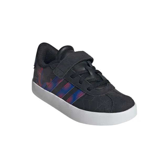 adidas Sportswear Boy's Vl Court Marvel Spider-Man Hulk Elastic Laces C Μαύρο KI9173 (adidas Sportswear) 3