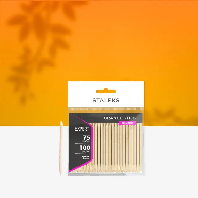 Staleks Ξυλάκια Μανικούρ-Πεντικιούρ 75mm (100τμχ)