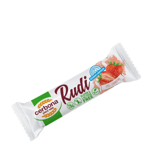 Cerbona Gluten-Free Strawberry Bar - Gluténmentes Epres Rudi