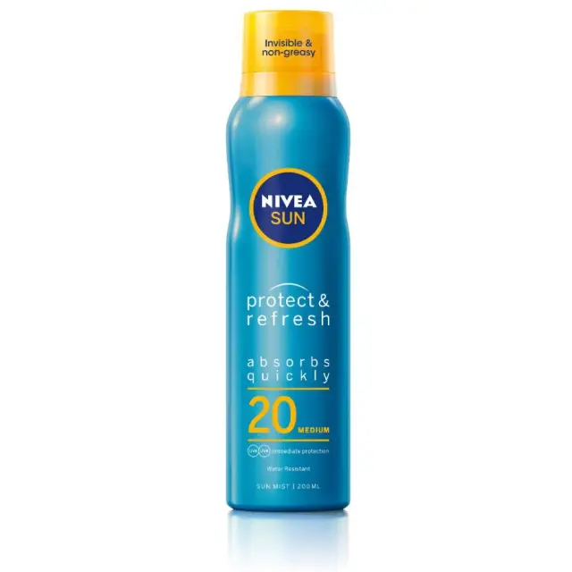 Nivea Sun Protect + Refresh Spray SPF 20, 200ml