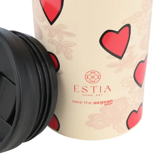 ESTIA ΘΕΡΜΟΣ TRAVEL MUG SAVE THE AEGEAN 350ml TENDER LACE 2