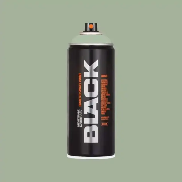 Montana Black Spray Paint 400ml BLK-6510 Fog