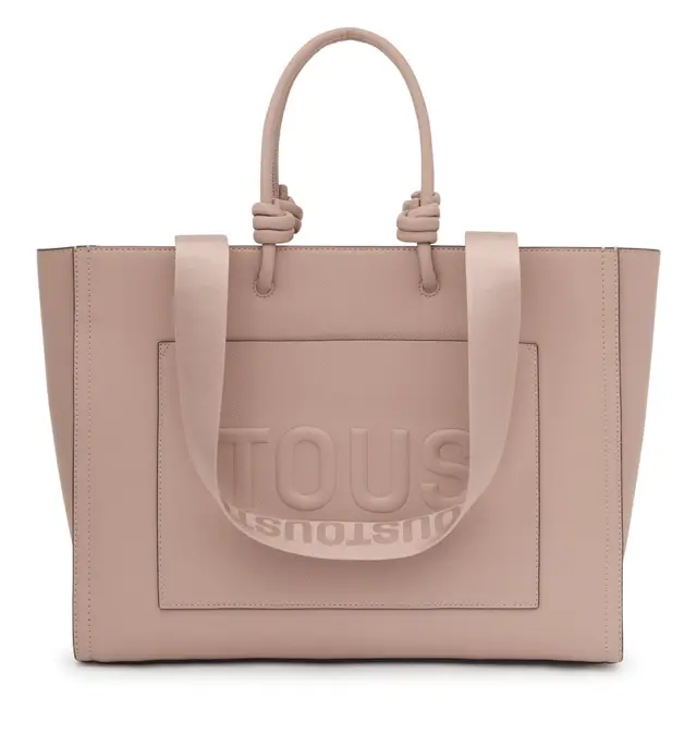Τσάντα TOUS Shopping XL La Rue New Amaya 2001935743 Σκούρο Nude