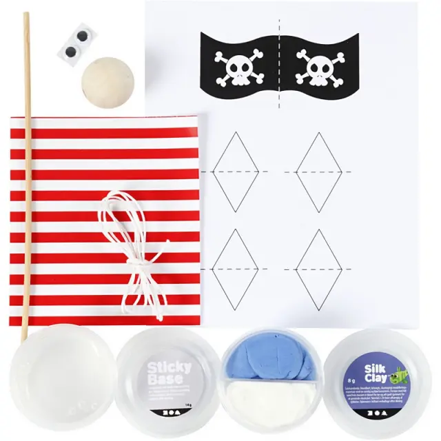 DIY Kit για παιδιά, Πειρατικό καράβι με ανακύκλωση 3