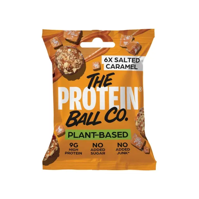 The Protein Ball Co Salted Caramel Μπαλίτσες Πρωτεΐνης με Γεύση Αλατισμένη Καραμέλα, 45gr