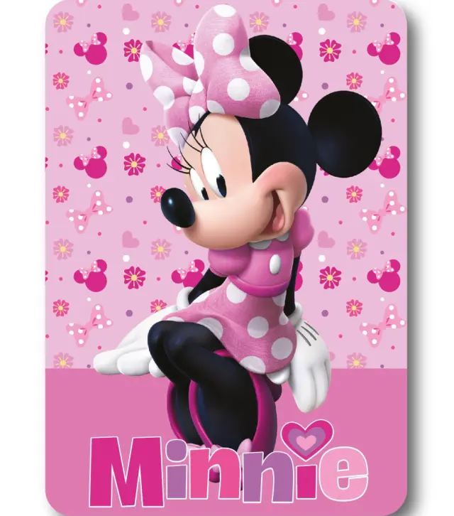 Disney Minnie Lovely Charm Κουβέρτα Fleece 100×140 cm