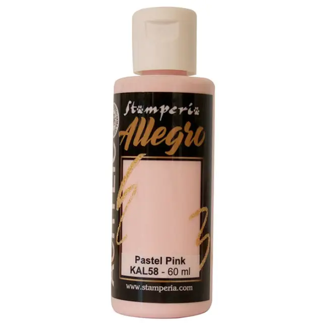Χρώμα ακρυλικό Allegro 59ml, Pastel pink