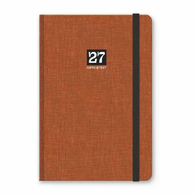 Gipta Ημερολόγιο Text Book 2027 Ημερήσιο 13×21 Κεραμιδί (627-1213-91)