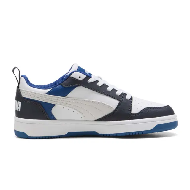 Puma Kids Rebound v6 Lo JR Άσπρο - Μπλε 393833-28 (Puma) - 38 2