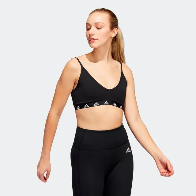 Adidas Performance Pureb Ls Bra Black HA0067 - XS